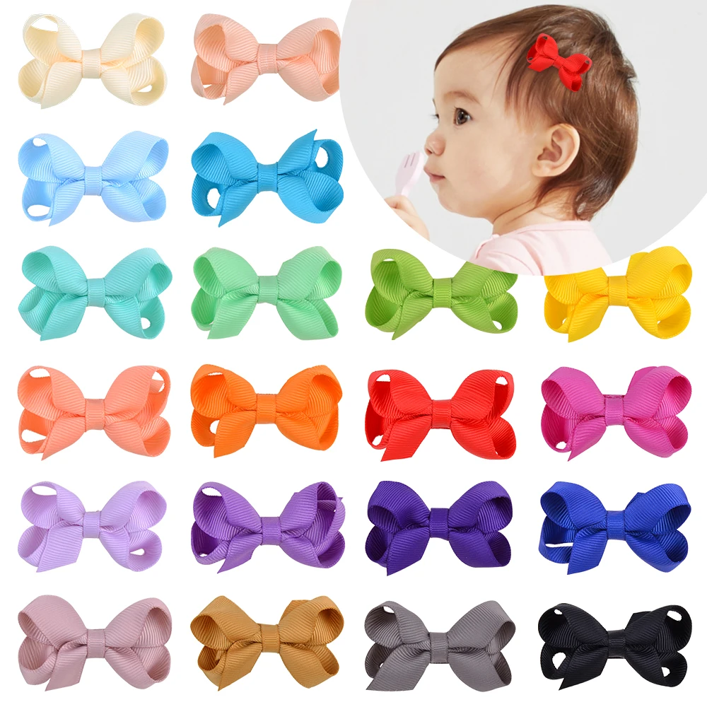 31Pcs/Lot Solid Color Bowknot Hair Bows With Clip Safety Hairpin Boutique Cute Barrette For Girls Headwear Kids Hair Accessories
31Pcs/Lot Solid Color Bowknot Hair Bows With Clip Safety Hairpin Boutique Cute Barrette For Girls Headwear Kids Hair Accessories