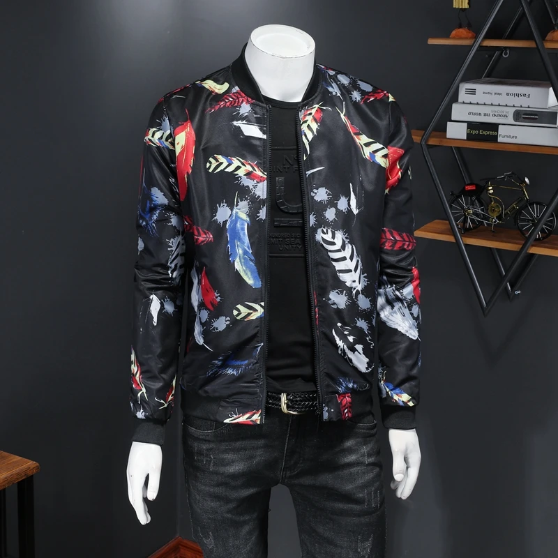 2020 Men's Autumn and Winter Street Style New Printed Jacket Fashion Slim Plus Size Men's Jacket 5XL Casual Sports Bomber Jacket
2020 Men's Autumn and Winter Street Style New Printed Jacket Fashion Slim Plus Size Men's Jacket 5XL Casual Sports Bomber Jacket