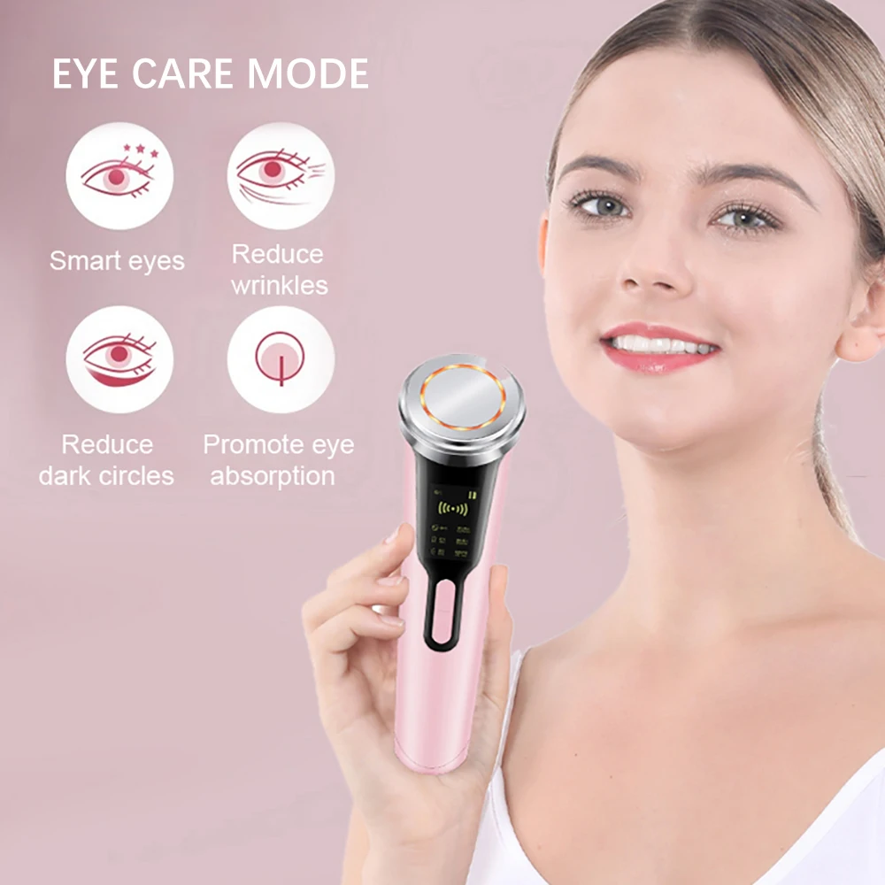 6 in 1 Face Skin EMS RF EMS Beauty Instrument Facial Mesotherapy Electroporation Rejuvenation Women Face Eye Care Tool Lifting
6 in 1 Face Skin EMS RF EMS Beauty Instrument Facial Mesotherapy Electroporation Rejuvenation Women Face Eye Care Tool Lifting