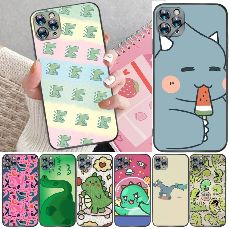 Cute Flowers Couples Dinosaur Funny Color Painting Phone Case For iPhone XR XS Max Back Cover Cases Carcasa Funda
Cute Flowers Couples Dinosaur Funny Color Painting Phone Case For iPhone XR XS Max Back Cover Cases Carcasa Funda