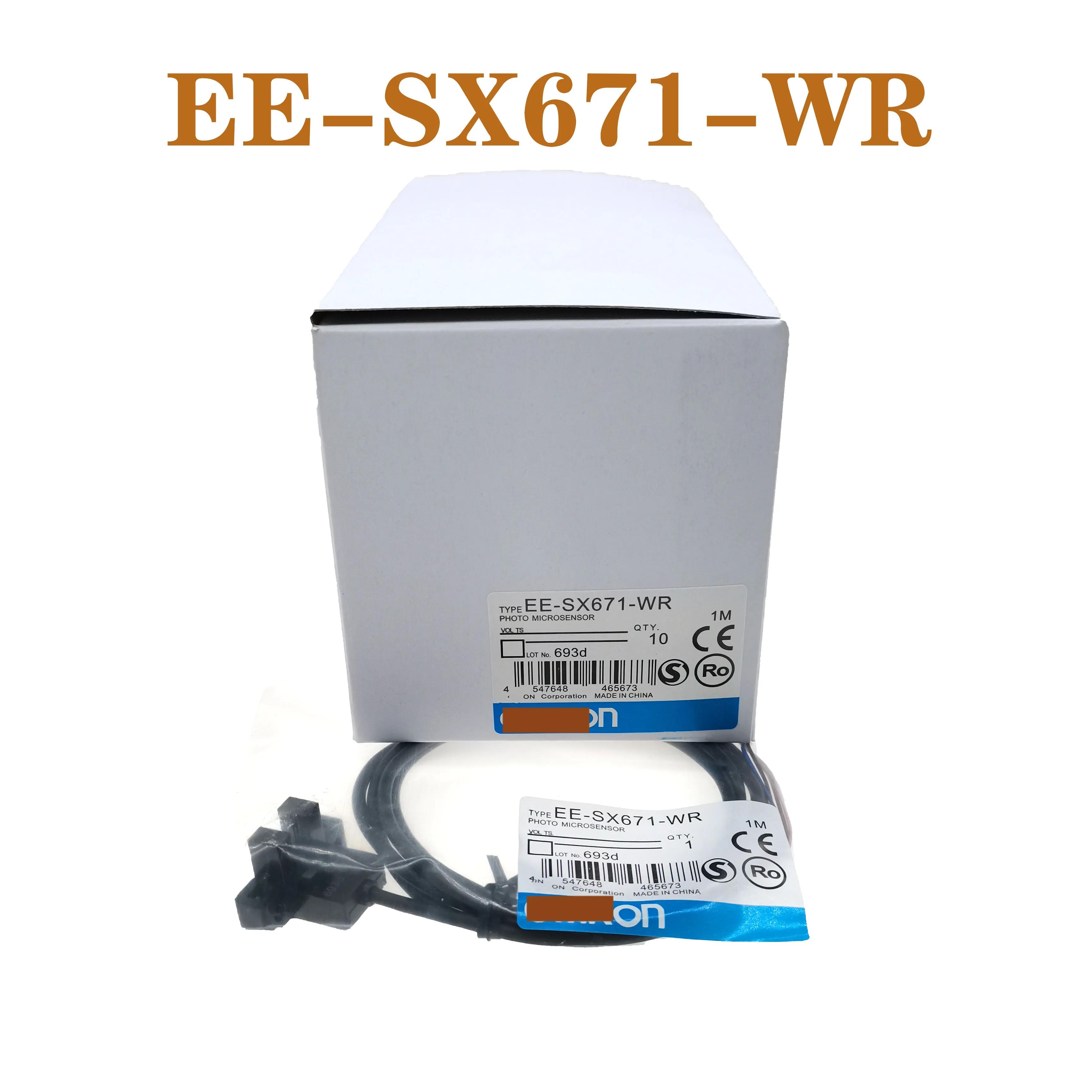 5 pieces of EE-SX670-WR EE-SX671-WR EE-SX672-WR EE-SX676-WR EE-SX677-WR new U-shaped photoelectric sensor 1 cable meter
5 pieces of EE-SX670-WR EE-SX671-WR EE-SX672-WR EE-SX676-WR EE-SX677-WR new U-shaped photoelectric sensor 1 cable meter
