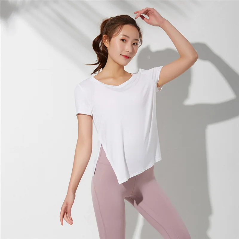 Yoga Women's Tracksuit Fitness Gym Short Sleeve Workout Sportswear Gym Clothing Sports Running Leggings Breathable Gym Suits
Yoga Women's Tracksuit Fitness Gym Short Sleeve Workout Sportswear Gym Clothing Sports Running Leggings Breathable Gym Suits