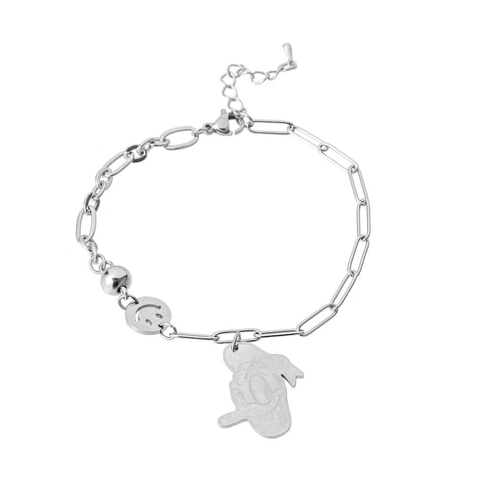 Men And WomenStainless Steel Cute Animal Pendant Bracelet Personality Fashion Hand Pendant with Jewelry Wholesale
Men And WomenStainless Steel Cute Animal Pendant Bracelet Personality Fashion Hand Pendant with Jewelry Wholesale