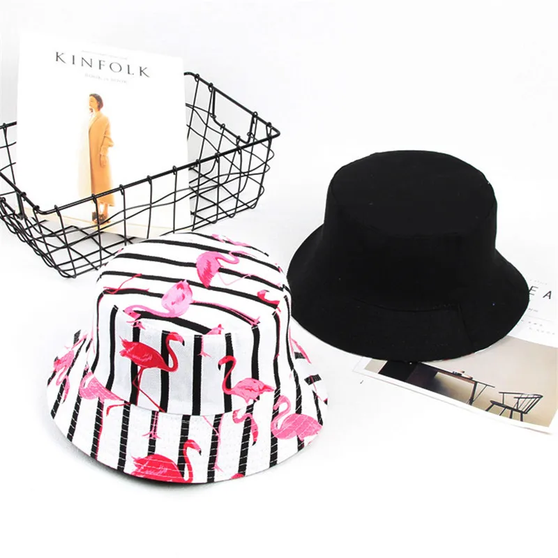 Double Side Unisex Flamingo Bucket Hat Women Outdoor Hiking Cap Men Bucket Fishing Caps Sunscreen Panama Fisherman Hats
Double Side Unisex Flamingo Bucket Hat Women Outdoor Hiking Cap Men Bucket Fishing Caps Sunscreen Panama Fisherman Hats