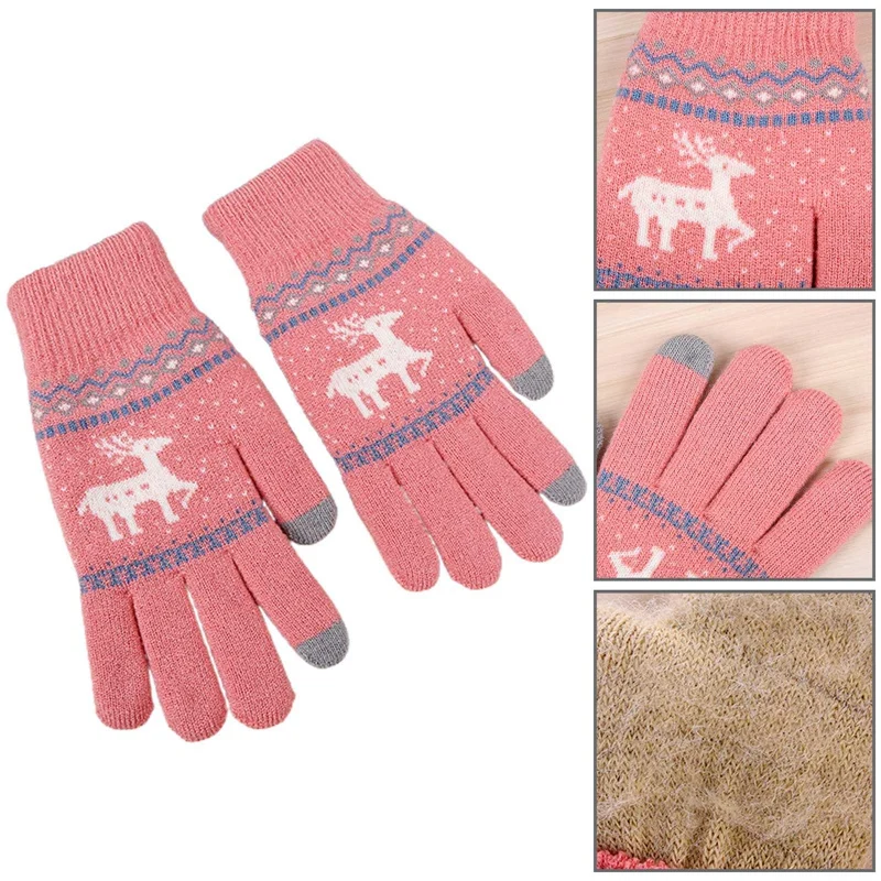 Winter Deer Knitted Gloves Touch Screen Adult Double Plus Celvet Warm Knitted Touch Screen Gloves Winter Gloves Dropship New
Winter Deer Knitted Gloves Touch Screen Adult Double Plus Celvet Warm Knitted Touch Screen Gloves Winter Gloves Dropship New