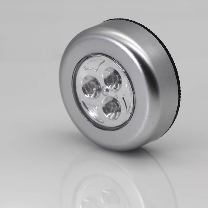 Press to light up 3LEDS circular battery button light tap light cabinet light drawer corner lighting White light car tail light
Press to light up 3LEDS circular battery button light tap light cabinet light drawer corner lighting White light car tail light