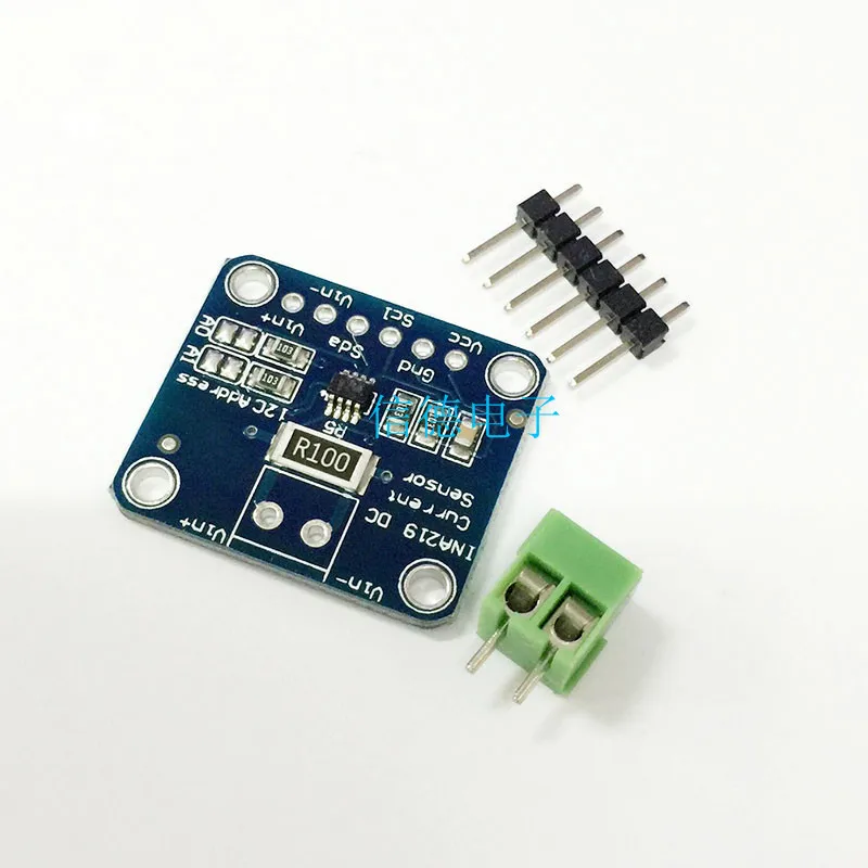 MCU-219 INA I2C interface zero drift bidirectional current power supply monitoring sensor
MCU-219 INA I2C interface zero drift bidirectional current power supply monitoring sensor