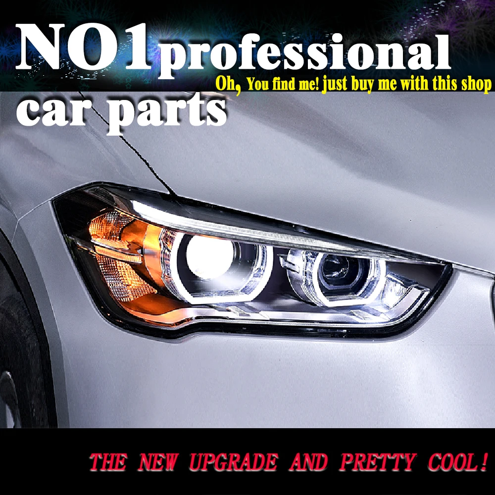 car accessories Headlights For BMW X1 Headlight 2016 2017 2018 x1 Head lamp LED Angel Eyes DRL Hi Low Beam Bi Xenon Lens HID Fro
car accessories Headlights For BMW X1 Headlight 2016 2017 2018 x1 Head lamp LED Angel Eyes DRL Hi Low Beam Bi Xenon Lens HID Fro