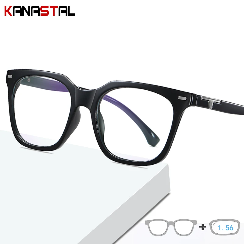 Women's Blue Light Blocking Glasses TR90 Retro Presctiption Eyeglasses Frames Men Office Computer Goggles Myopia Reading Glasses 
Women's Blue Light Blocking Glasses TR90 Retro Presctiption Eyeglasses Frames Men Office Computer Goggles Myopia Reading Glasses