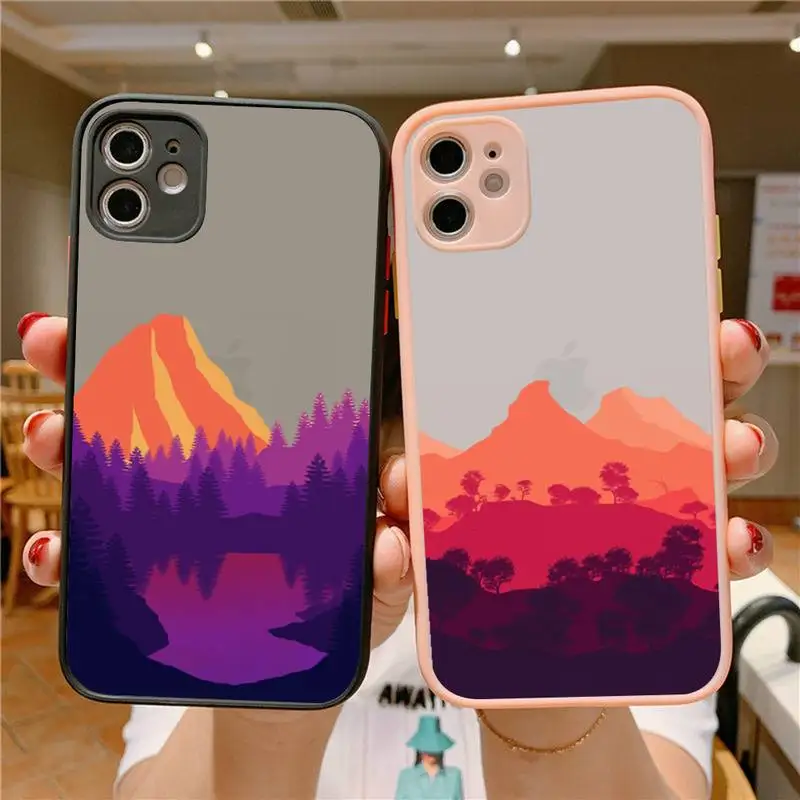 Deep forest firewatch Phone Case for iPhone X XR XS 7 8 Plus 11 12 13 pro MAX 13mini Translucent Matte Shockproof Case
Deep forest firewatch Phone Case for iPhone X XR XS 7 8 Plus 11 12 13 pro MAX 13mini Translucent Matte Shockproof Case