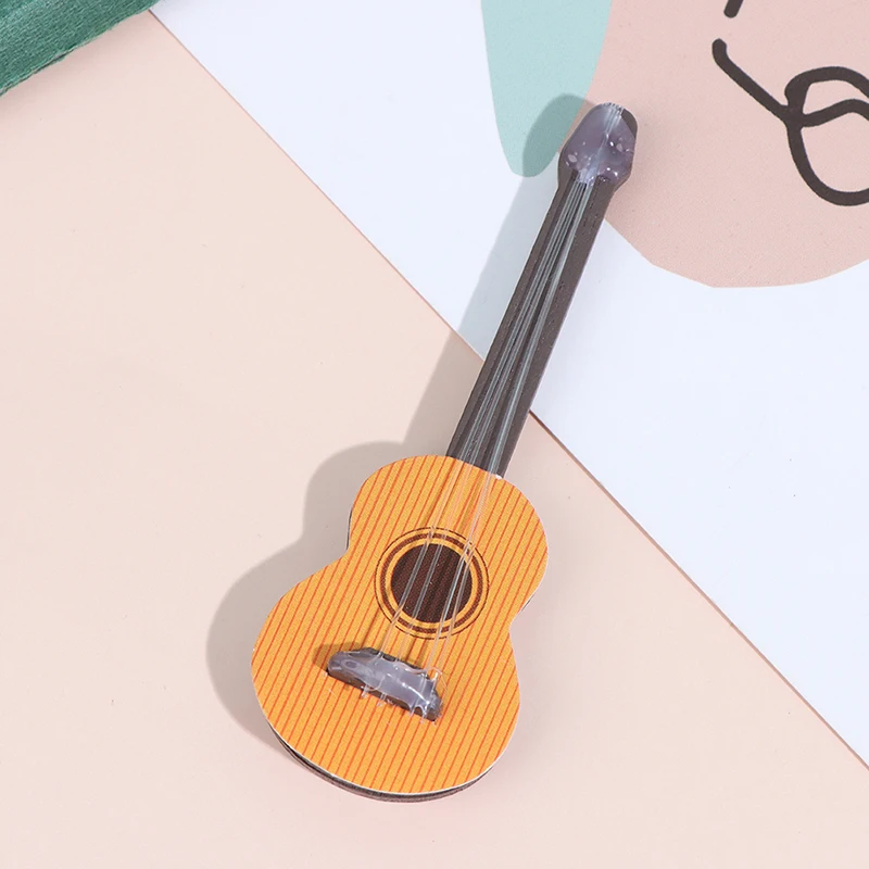 1pc 7cm*2cm Mini Wood Guitar Cute Garden Decor Crafts Musical Instruments Doll House Miniatures Lovely 
1pc 7cm*2cm Mini Wood Guitar Cute Garden Decor Crafts Musical Instruments Doll House Miniatures Lovely