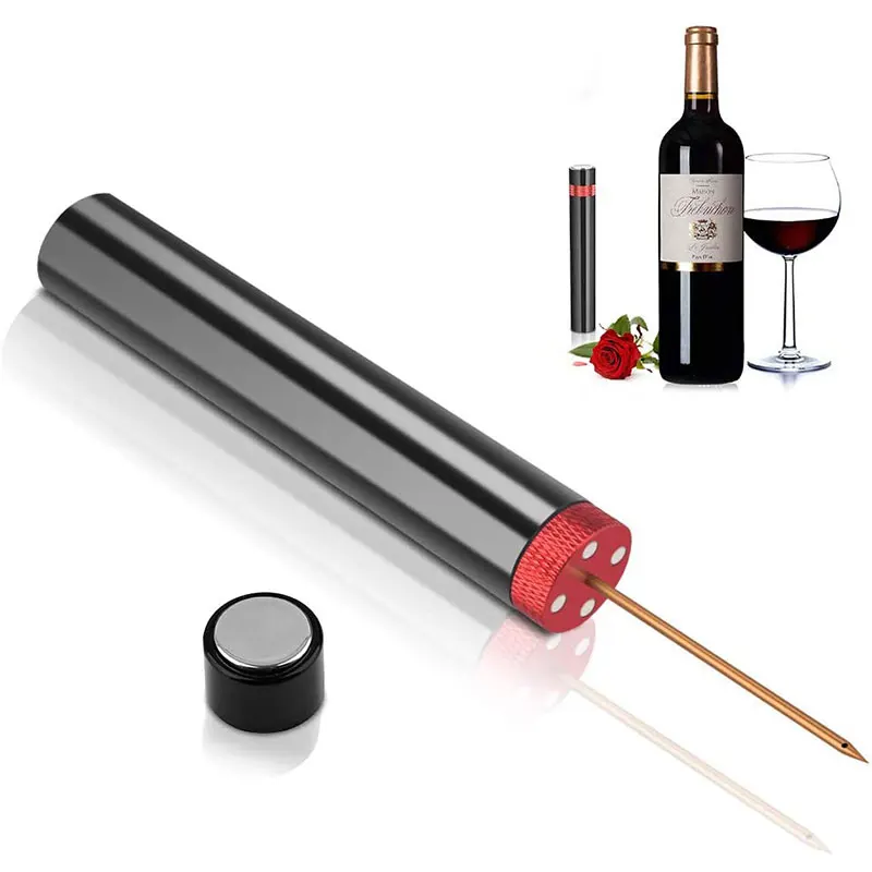 Air Pump Wine Bottle Corkscrew Openers Safe Portable Stainless Steel Pin Cork Remover Air Pressure Bar Kitchen Tools Accessories
Air Pump Wine Bottle Corkscrew Openers Safe Portable Stainless Steel Pin Cork Remover Air Pressure Bar Kitchen Tools Accessories
