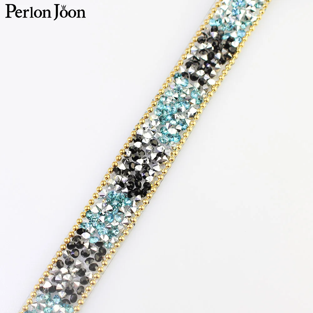 1.3 cm width colorful crystal rhinestone resin ribbon decoration accessories hot fix tape iron on clothes bag dress TR079
1.3 cm width colorful crystal rhinestone resin ribbon decoration accessories hot fix tape iron on clothes bag dress TR079