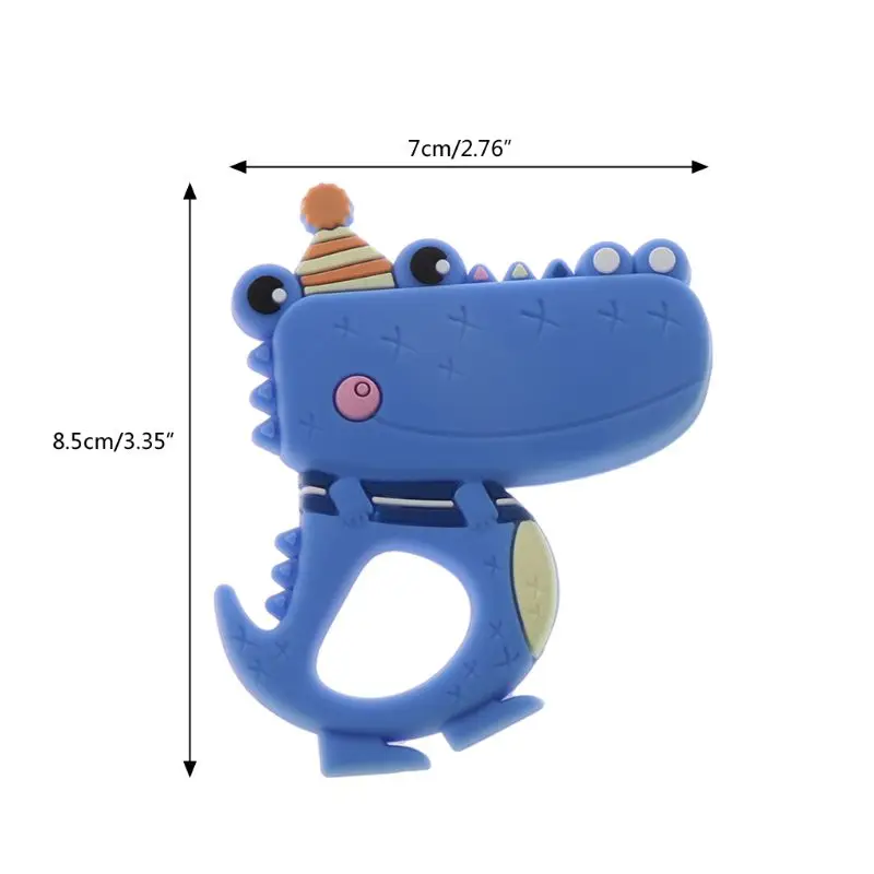 1pcs Crocodile Pattern Baby Teether Silicone Teething BPA Free DIY Pacifier Chain Beads Teething Toy Silicone Teether
1pcs Crocodile Pattern Baby Teether Silicone Teething BPA Free DIY Pacifier Chain Beads Teething Toy Silicone Teether