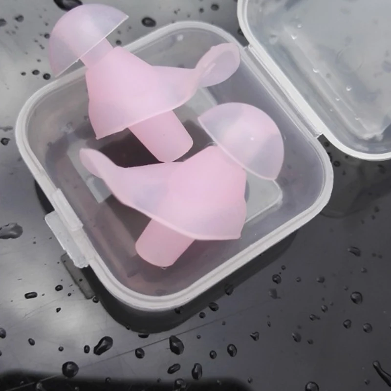 1 Pair Waterproof Ear Plugs Swimming Silicone Earplugs Diving Adult Ear Protector Water Sports Swimming Anti-noise Accessories
1 Pair Waterproof Ear Plugs Swimming Silicone Earplugs Diving Adult Ear Protector Water Sports Swimming Anti-noise Accessories