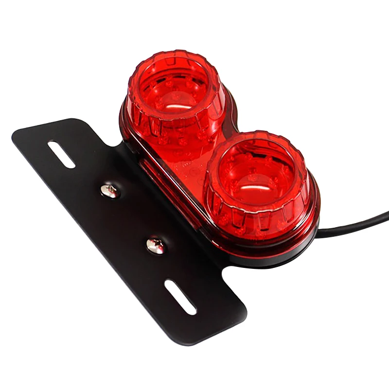 NEW-Universal Motorcycle LED Tail Light, License Plate Light With Bracket, Turn Signal, Brake Light
NEW-Universal Motorcycle LED Tail Light, License Plate Light With Bracket, Turn Signal, Brake Light