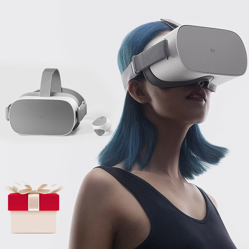 Xiaomi Gafas originalesVR Play de realidad Virtual 3D para auriculares de teléfono 4,7-5,7 Xiaomi Mi VR Play2 con controlador d
Xiaomi Gafas originalesVR Play de realidad Virtual 3D para auriculares de teléfono 4,7-5,7 Xiaomi Mi VR Play2 con controlador d