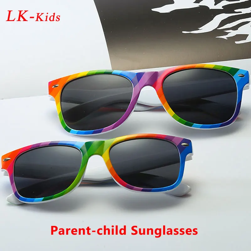 LongKeeper Square Parent-child Sunglasses Women Men Colorful Frame Goggle Kids Sun Glasses Cool Summer Eyewear Oculos De Sol
LongKeeper Square Parent-child Sunglasses Women Men Colorful Frame Goggle Kids Sun Glasses Cool Summer Eyewear Oculos De Sol