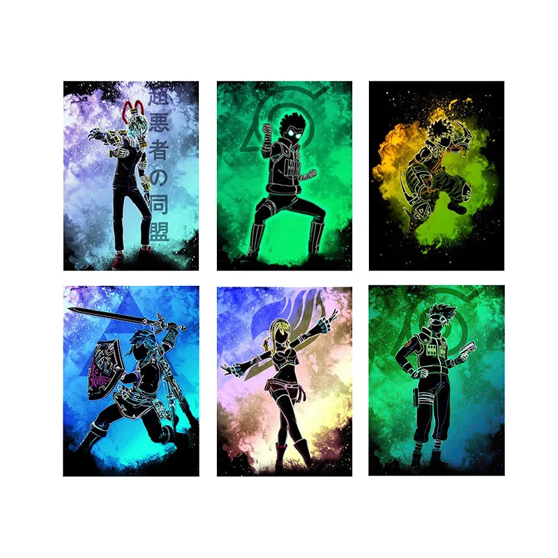 Japanese Anime Naruto Poster Watercolor Canvas Painting Mural Children's Room Bedroom Home Wall Art Decoration
Japanese Anime Naruto Poster Watercolor Canvas Painting Mural Children's Room Bedroom Home Wall Art Decoration