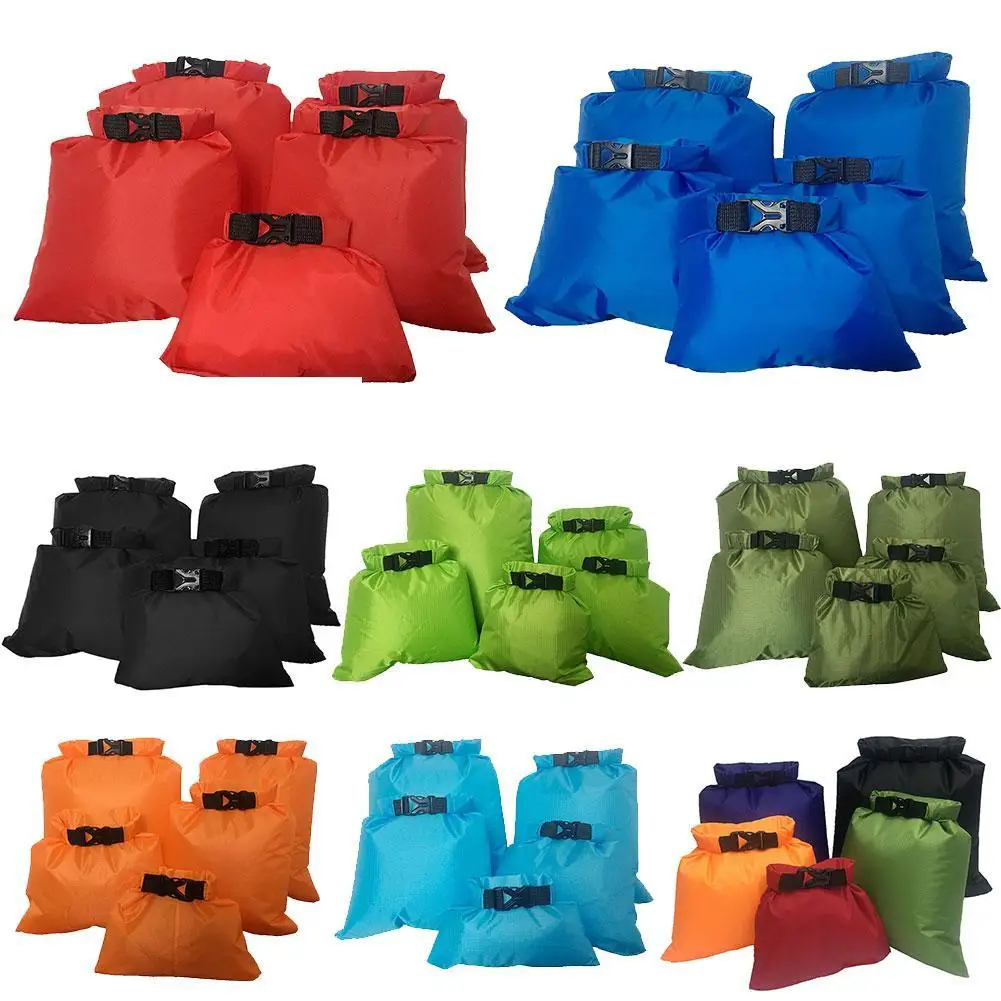 5pcs/set Outdoor Dry Waterproof Bag Dry Bag Sack Kayaking Drifting Bags Water Sports Floating Fishing Rafting Storage Supplies
5pcs/set Outdoor Dry Waterproof Bag Dry Bag Sack Kayaking Drifting Bags Water Sports Floating Fishing Rafting Storage Supplies