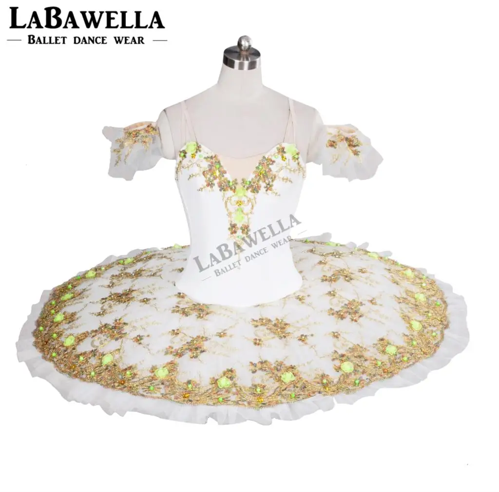 Girl's Sleeping Beauty Fairy Flower Nutrcaker Ballet Pancake Tutu Women Professional Tutu Adult BT8991B
Girl's Sleeping Beauty Fairy Flower Nutrcaker Ballet Pancake Tutu Women Professional Tutu Adult BT8991B