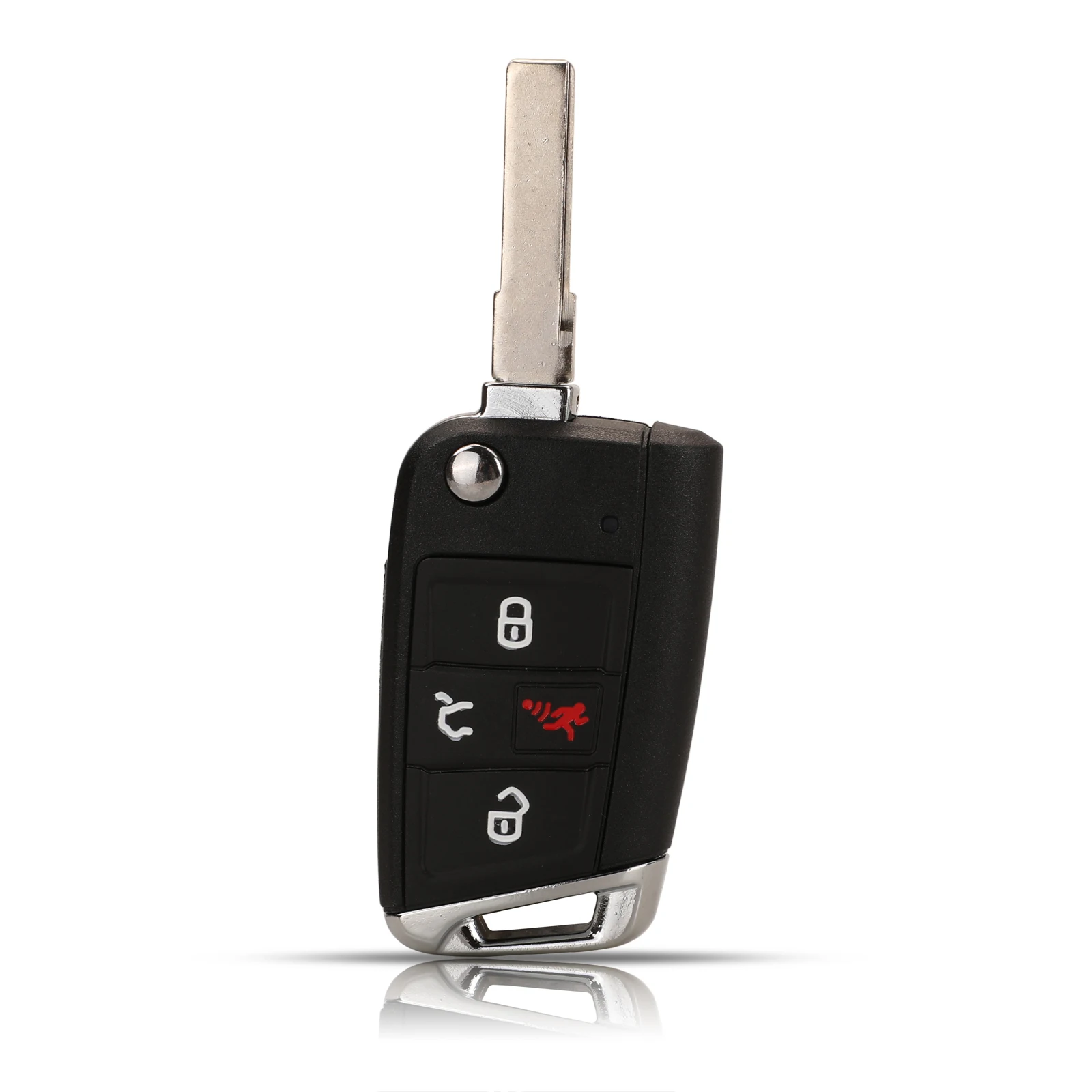 jingyuqin Remote Car Key Shell For VW Volkswagen Golf GTI Tiguan Teramont Tharu Tayron 4Buttons With HU66 Blade Key Case Cover
jingyuqin Remote Car Key Shell For VW Volkswagen Golf GTI Tiguan Teramont Tharu Tayron 4Buttons With HU66 Blade Key Case Cover