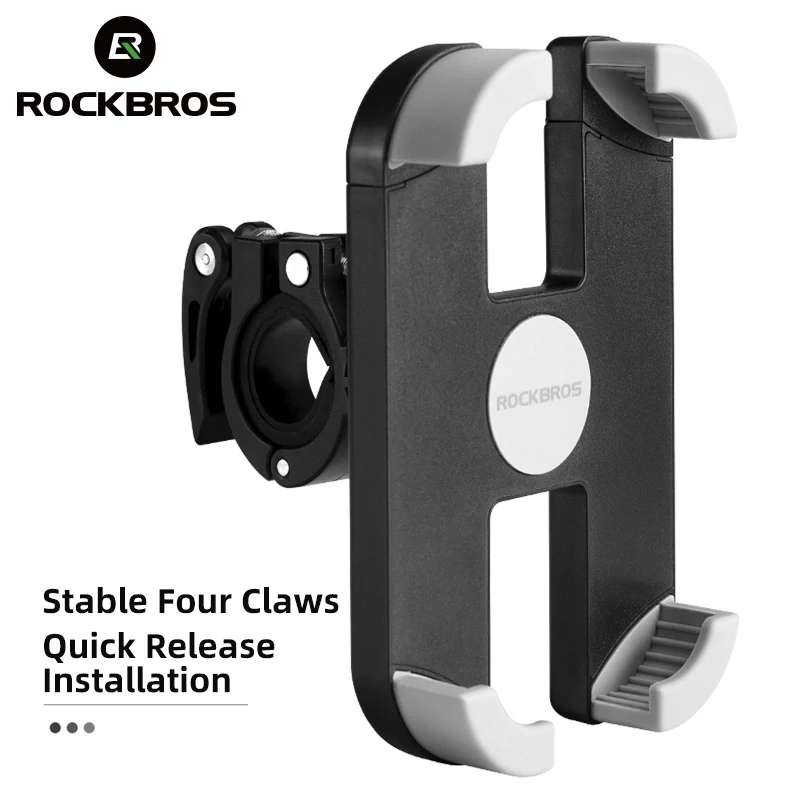 ROCKBROS Bike Phone Holder Adjustable Ultra-light Quick Release Cycling Handlebar Rotatable Phone Mount ABS Bicycle Accessories
ROCKBROS Bike Phone Holder Adjustable Ultra-light Quick Release Cycling Handlebar Rotatable Phone Mount ABS Bicycle Accessories