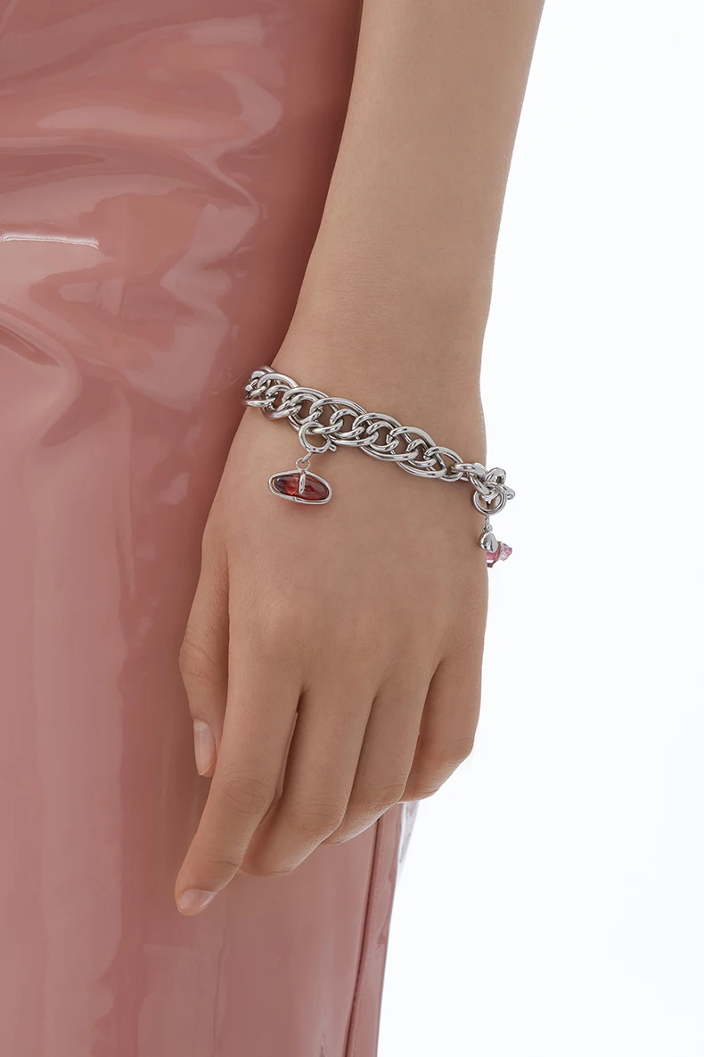 2021 new fashion 925 bracelet light luxury niche delicate peach blossom elements reconfigurable bracelet
2021 new fashion 925 bracelet light luxury niche delicate peach blossom elements reconfigurable bracelet