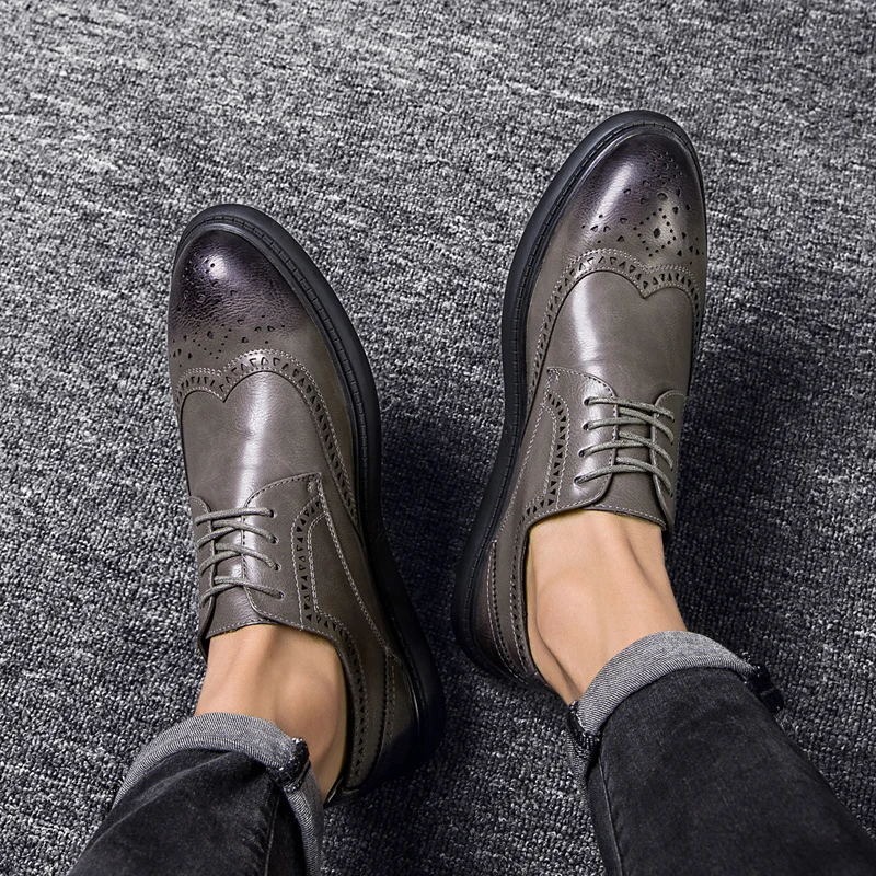 Mens Causal Shoes Zapatos Hombre Casual Cuero Men Shoes Fashion Leather Man Shoe For Sapato Casuales Para Mens Hot Sale
Mens Causal Shoes Zapatos Hombre Casual Cuero Men Shoes Fashion Leather Man Shoe For Sapato Casuales Para Mens Hot Sale