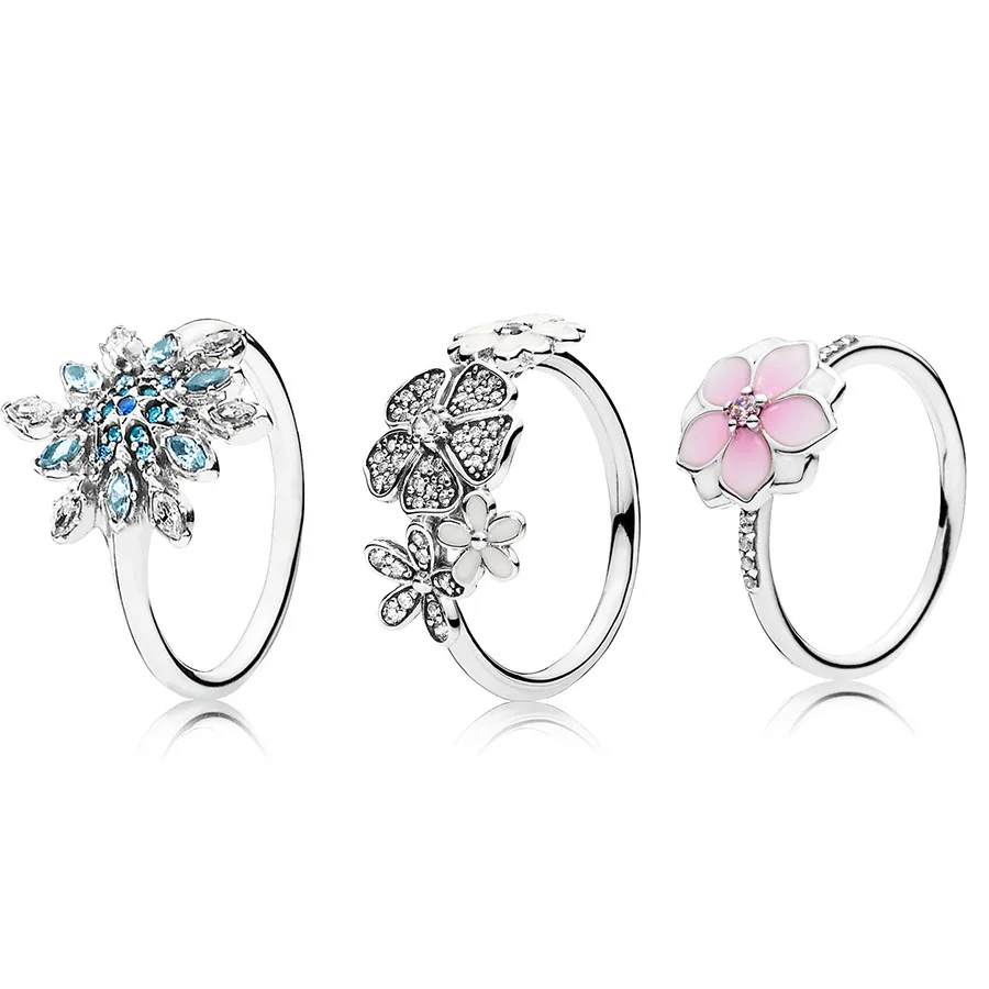 925 Sterling Silver Ring Charms 3 Style Snowflakes Plum Diy Crystal 925 Ring For Women Jewelry
925 Sterling Silver Ring Charms 3 Style Snowflakes Plum Diy Crystal 925 Ring For Women Jewelry