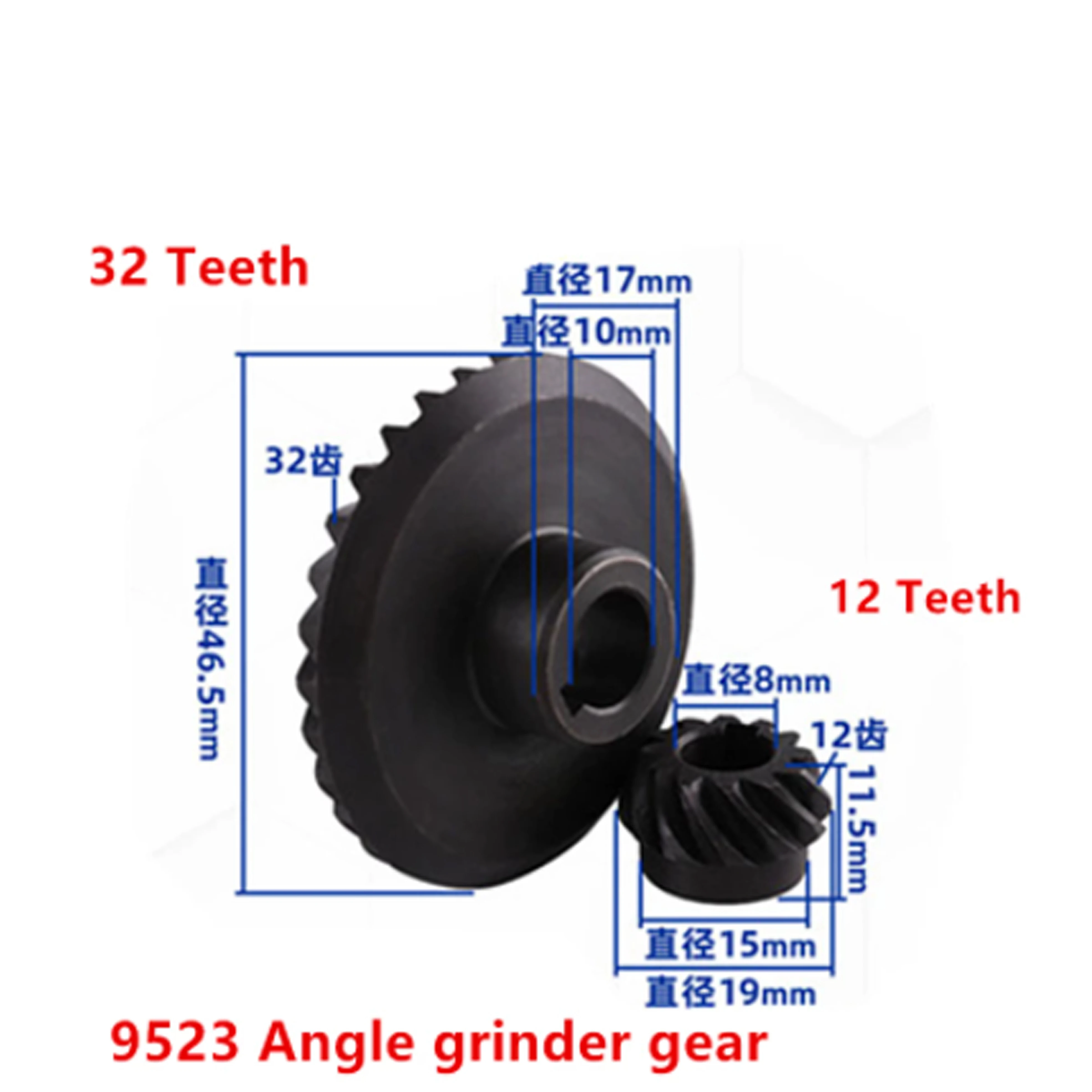 Новинка металлическая спиральная коническая шестерня для Hitachi набор: имитация 9523 шестерни 100 Угловая шлифовальная машина шестерня угловая шлифовальная Шестерня Запчасти
Новинка металлическая спиральная коническая шестерня для Hitachi набор: имитация 9523 шестерни 100 Угловая шлифовальная машина шестерня угловая шлифовальная Шестерня Запчасти