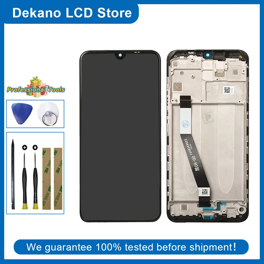 LCD Display For Xiaomi Redmi 9 M2004J19G M2004J19C Assembly With Frame-Black Original (TFT) Touch Screen Digitizer Replacement
LCD Display For Xiaomi Redmi 9 M2004J19G M2004J19C Assembly With Frame-Black Original (TFT) Touch Screen Digitizer Replacement