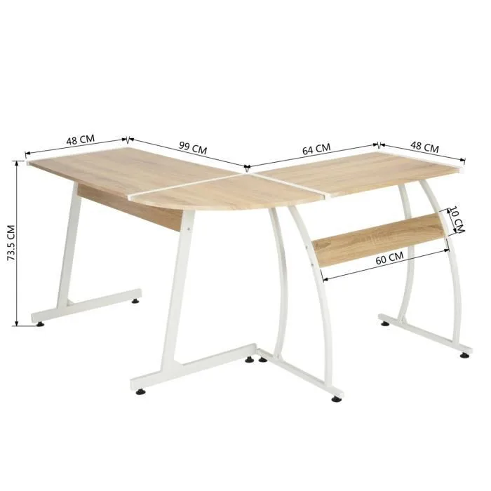 L-Shaped Desk Corner Computer Desk Writing Workstation Table Modern Desktops Study Table Home Office Furniture HWC
L-Shaped Desk Corner Computer Desk Writing Workstation Table Modern Desktops Study Table Home Office Furniture HWC