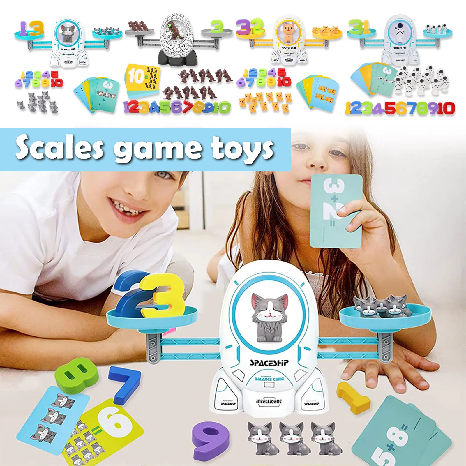 New 2021 High Quality Balance Math Game , Fun & Educational Scale Math Toy , Perfect Learning Game Toys Accessories For Kids
New 2021 High Quality Balance Math Game , Fun & Educational Scale Math Toy , Perfect Learning Game Toys Accessories For Kids