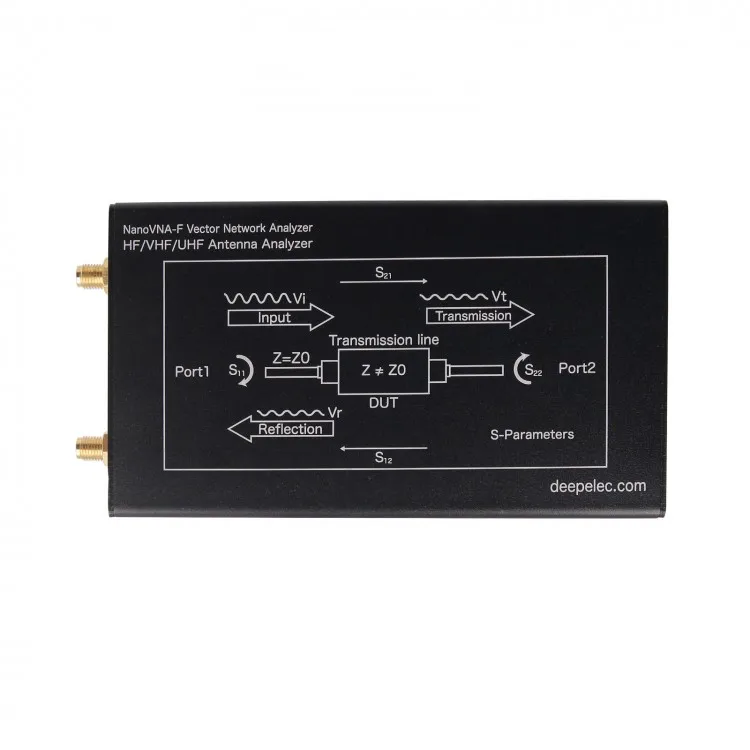 10K-1500MHz 4.3" IPS Button NanoVNA-F Vector Network Analyzer Version Hardware V3.1 + RF Demo Kit
10K-1500MHz 4.3" IPS Button NanoVNA-F Vector Network Analyzer Version Hardware V3.1 + RF Demo Kit