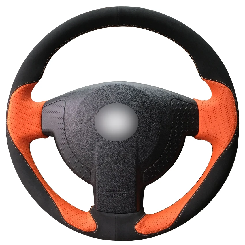 Black Suede Orange Leather Hand Sew Car Steering Wheel Cover for Nissan Qashqai 2007-2013 Rogue 2008-2013 X-Trail 2008
Black Suede Orange Leather Hand Sew Car Steering Wheel Cover for Nissan Qashqai 2007-2013 Rogue 2008-2013 X-Trail 2008