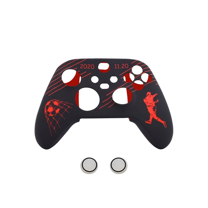 Painted Skin Handle Sleeve Silicone Case Protective Cover Anti-slip Thumb Grip Cap for XboxSeries S X Controller
Painted Skin Handle Sleeve Silicone Case Protective Cover Anti-slip Thumb Grip Cap for XboxSeries S X Controller