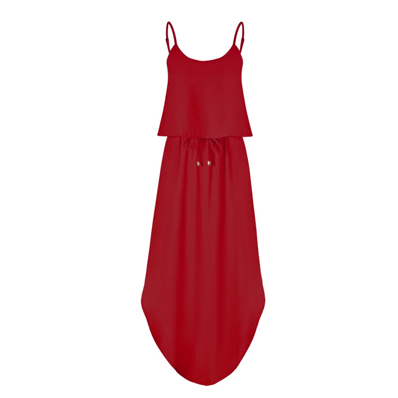Greaty Women's Adjustable Spaghetti Strappy Split O-Neck Summer Beach Casual Midi Dress For Women
Greaty Women's Adjustable Spaghetti Strappy Split O-Neck Summer Beach Casual Midi Dress For Women