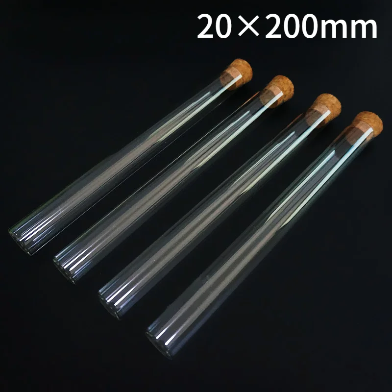 24pcs/lot 20x200mm Test Tube With Cork Stopper Spice Bottles Container Jars Vials DIY Craft
24pcs/lot 20x200mm Test Tube With Cork Stopper Spice Bottles Container Jars Vials DIY Craft