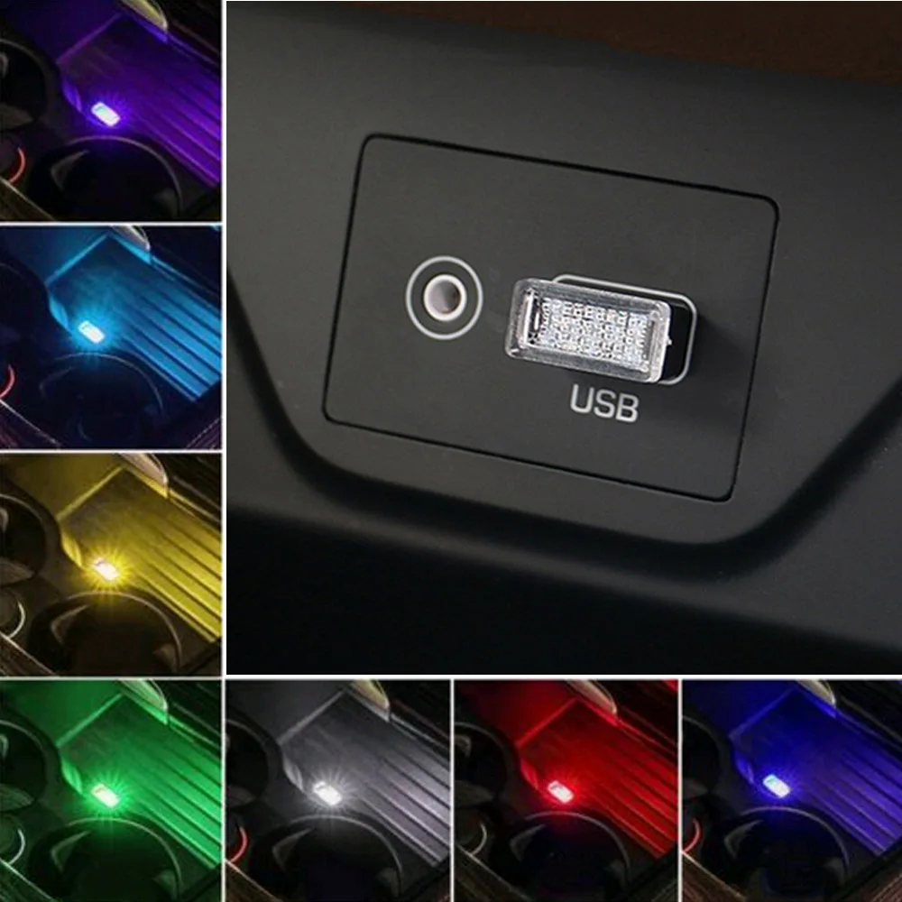 Car Interior Lamp Mini USB LED Atmosphere Lamp Auto Interior Neon Atmosphere Ambient Light Bulb Car Decoration Accessories
Car Interior Lamp Mini USB LED Atmosphere Lamp Auto Interior Neon Atmosphere Ambient Light Bulb Car Decoration Accessories