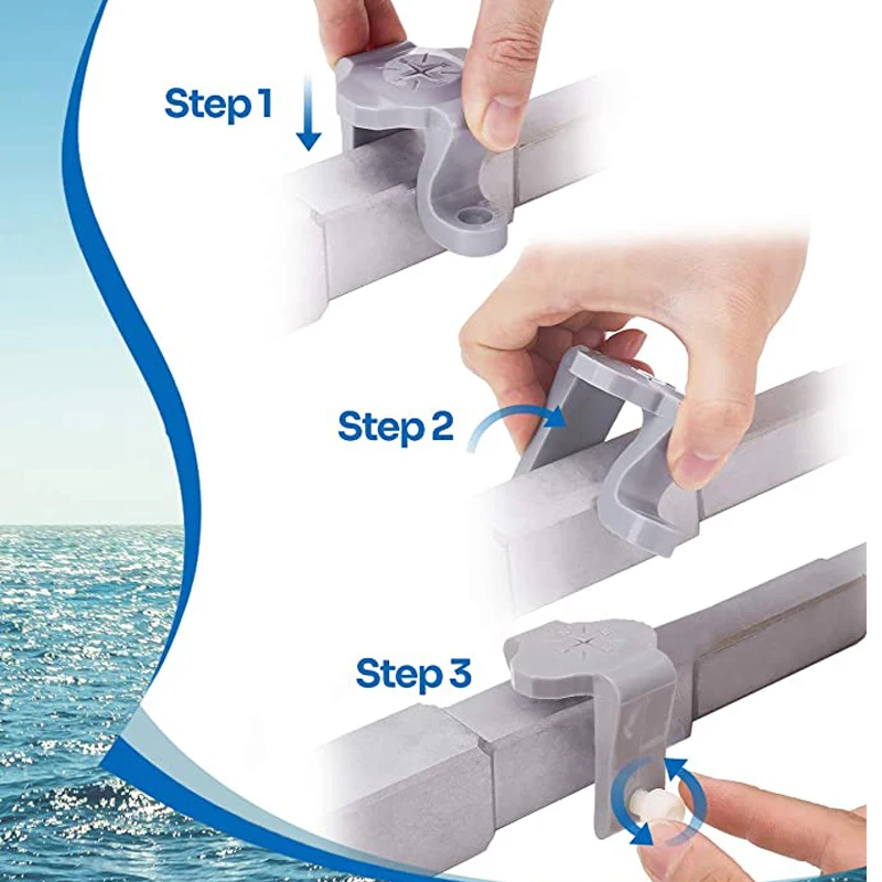 4PCS Pontoon Rail Fender Hanger Quick Adjust Boat Accessories Boat Fender Bumper Sling Hook For Jet Ski Anchor Yacht 1.0''1.25''
4PCS Pontoon Rail Fender Hanger Quick Adjust Boat Accessories Boat Fender Bumper Sling Hook For Jet Ski Anchor Yacht 1.0''1.25''