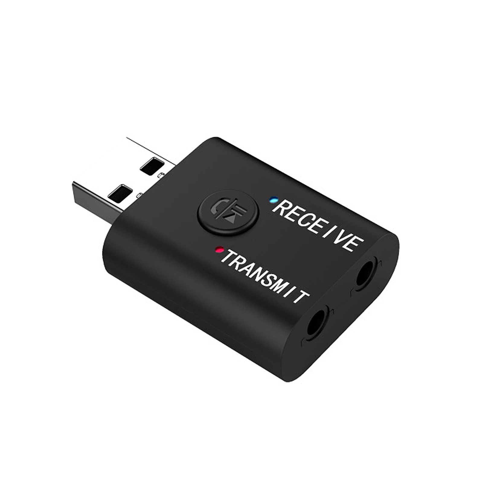 USB аудио передатчик приемник Bluetooth 5 0 беспроводной музыкальный адаптер 3 мм AUX для
