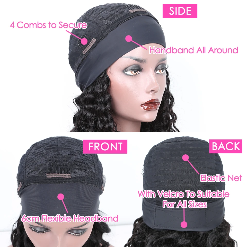 BEAUDIVA Deep Curly Wave Headband Wig Human Hair Wigs For Black Women Brazilian Hair Wigs Glueless Headband Human Hair Wig
BEAUDIVA Deep Curly Wave Headband Wig Human Hair Wigs For Black Women Brazilian Hair Wigs Glueless Headband Human Hair Wig