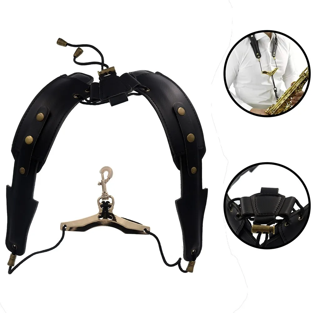 Adjustable Saxophone Shoulder Strap High Quality Leather Sax Neck Straps With Hook Clasp For Tenor Alto Saxs Parts Accessories
Adjustable Saxophone Shoulder Strap High Quality Leather Sax Neck Straps With Hook Clasp For Tenor Alto Saxs Parts Accessories