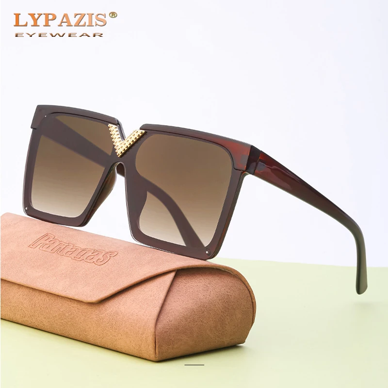 2021 Fashion Big Oversized Square Sunglasses Womens Retro Vintage Trendy Luxury Brand V Design Shades Lady's Black Brown Glasses
2021 Fashion Big Oversized Square Sunglasses Womens Retro Vintage Trendy Luxury Brand V Design Shades Lady's Black Brown Glasses