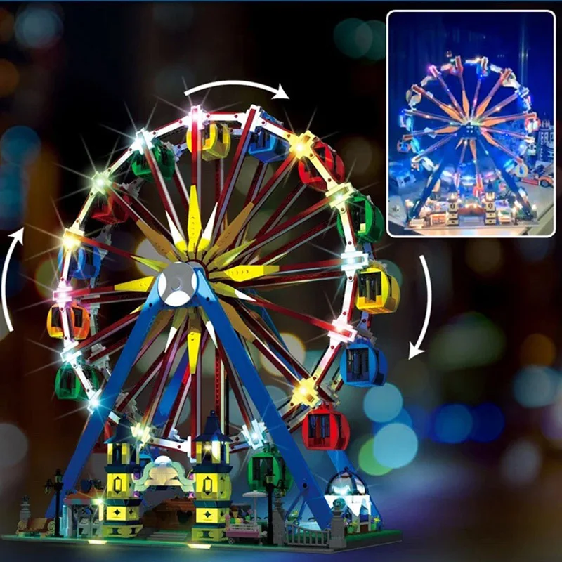 Mould King 11006 Creative Toys Compatible 15012 App Motorized Ferris Wheel Model Building Blocks Assembly Kids Christmas Gifts
Mould King 11006 Creative Toys Compatible 15012 App Motorized Ferris Wheel Model Building Blocks Assembly Kids Christmas Gifts
