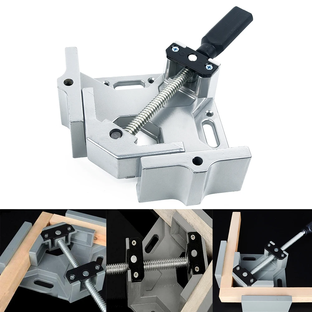 Photo Right Angle Clamp Woodworking Single Handle Flat Pliers Adjustable Picture
Photo Right Angle Clamp Woodworking Single Handle Flat Pliers Adjustable Picture