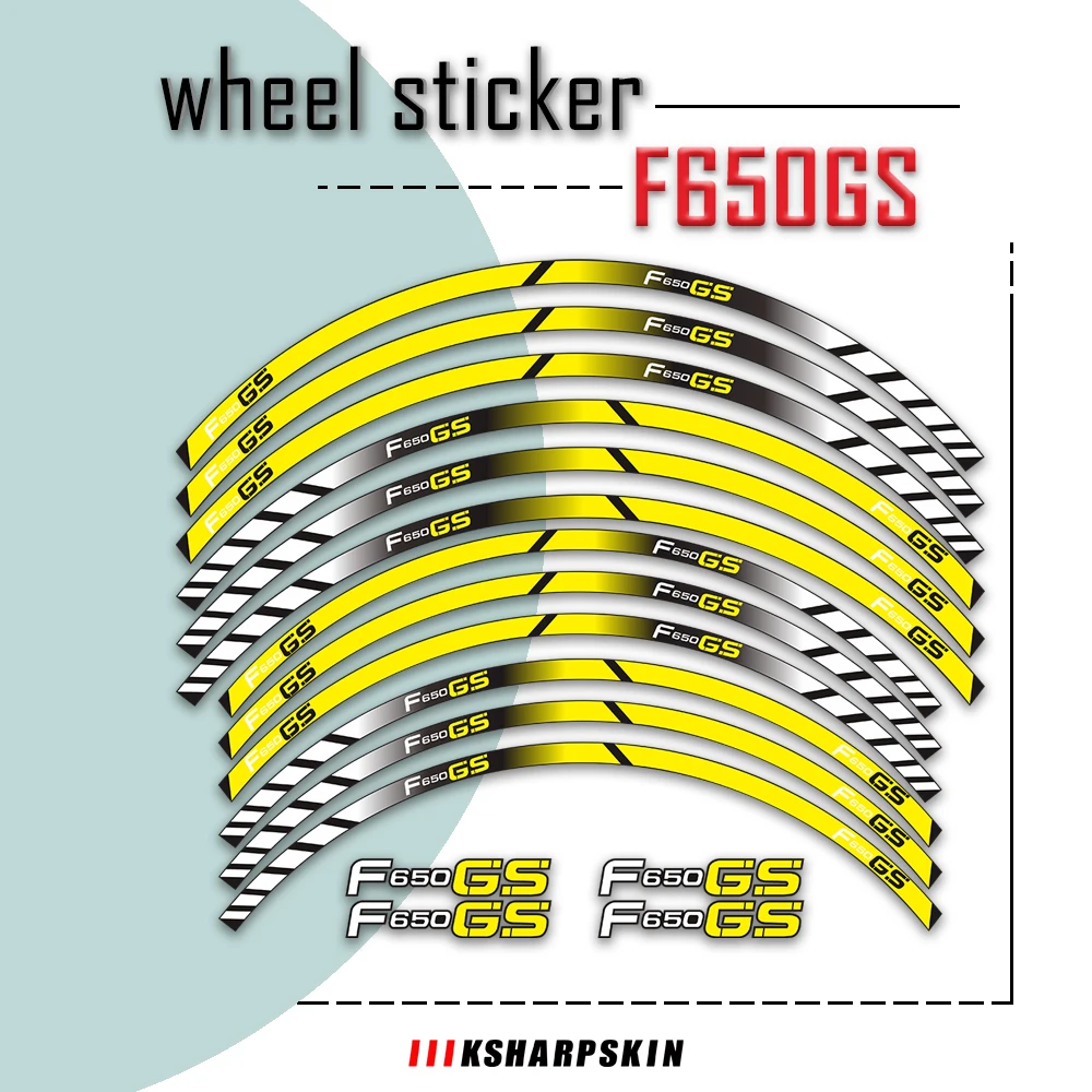 New Sale Motorcycle stickers Front and Rear Wheel Rim Tire Decoration moto stickers and decals For BMW F650GS F650 gs f650
New Sale Motorcycle stickers Front and Rear Wheel Rim Tire Decoration moto stickers and decals For BMW F650GS F650 gs f650
