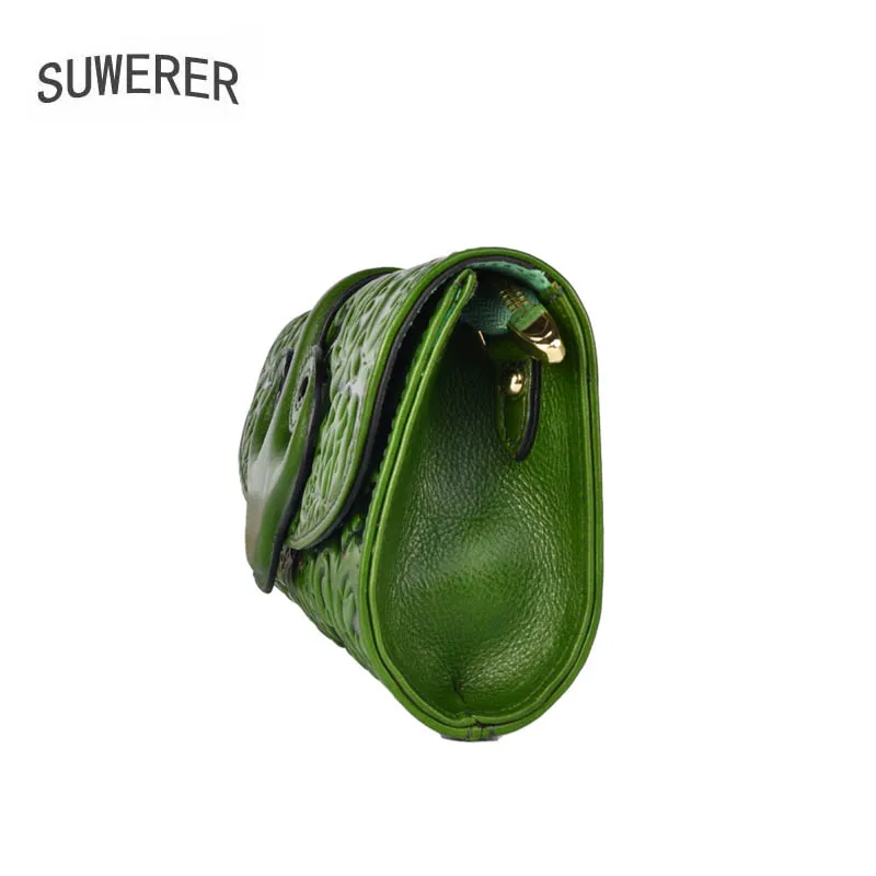 SUWERER Luxury Handbags Women Bags Designer Famous Brand Fashion Embossed Clutch Bag High Quality Real Cowhide Bag Green
SUWERER Luxury Handbags Women Bags Designer Famous Brand Fashion Embossed Clutch Bag High Quality Real Cowhide Bag Green