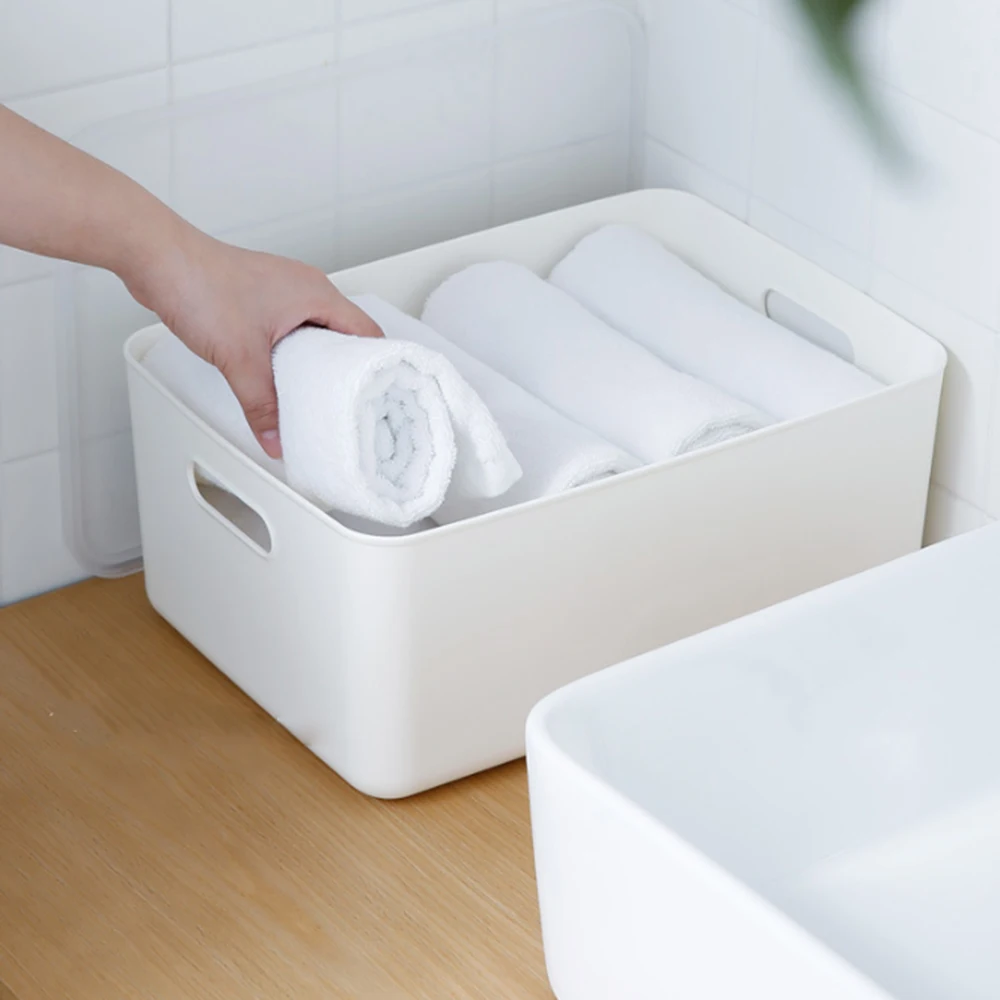 Storage Box Plastic Storage Basket Basket Kitchen Desktop Sundries Snack Toilet Bathroom Cosmetic Storage
Storage Box Plastic Storage Basket Basket Kitchen Desktop Sundries Snack Toilet Bathroom Cosmetic Storage